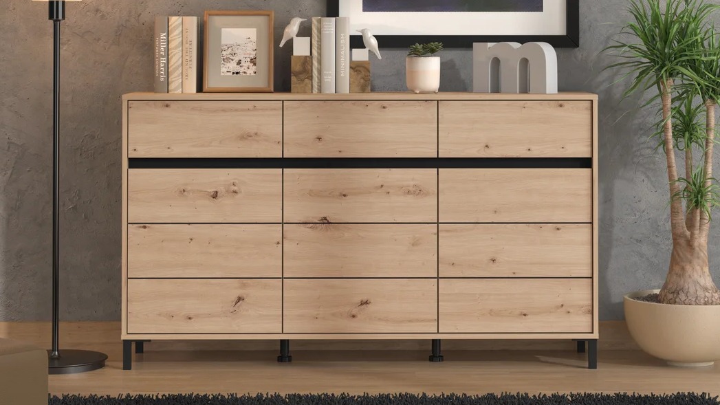 Komoda MARRON 157 3K3F3V AH