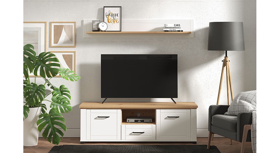 TV polica VALENCIA TV 150 3K1F OB AH BeMF