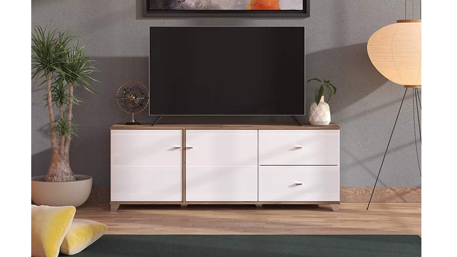 TV polica BURGUNDY TV 160 3K2F