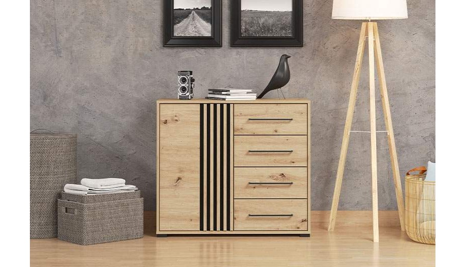 Komoda ASCALON 2K4F 90 AH